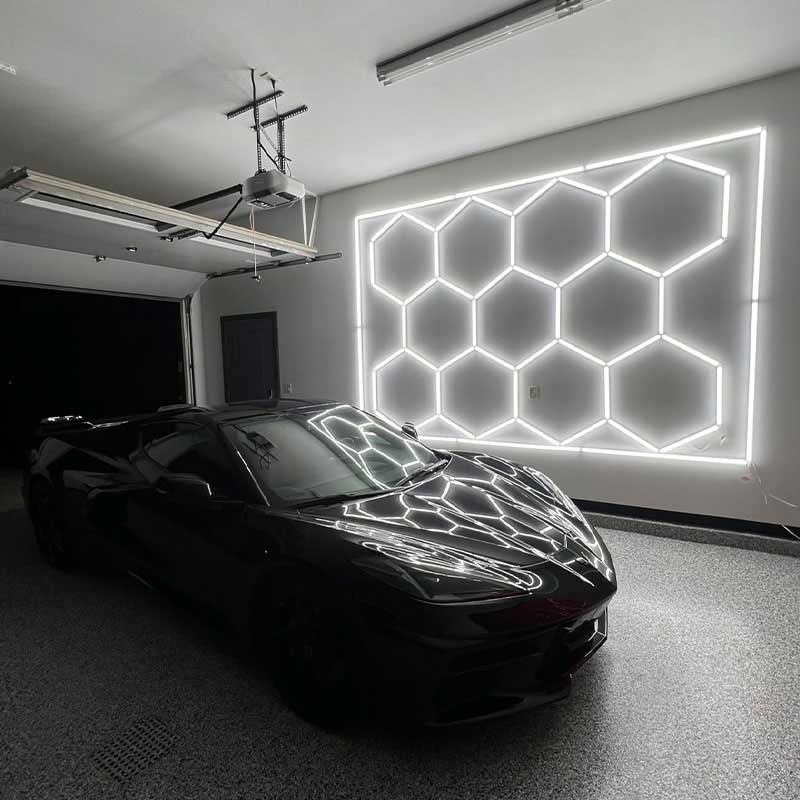 11-Hexagon Grid System with Border (12′ x 8′)