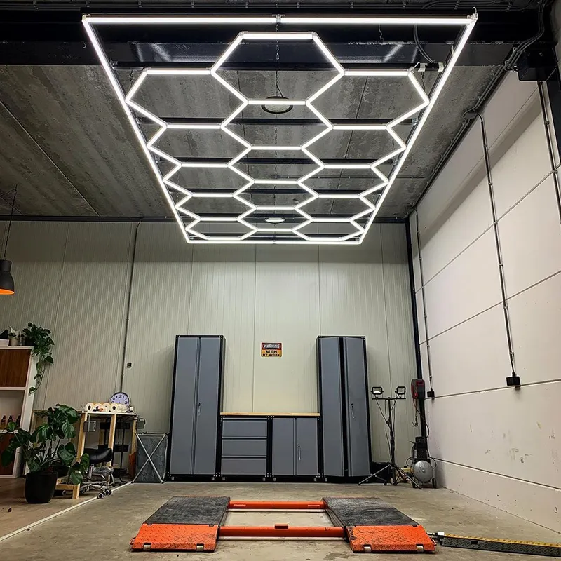 15-Hexagon Grid System with Border (16′ x 8′)