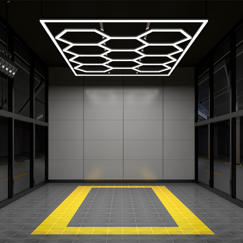 11-Hexagon Grid System with Border (12′ x 8′)